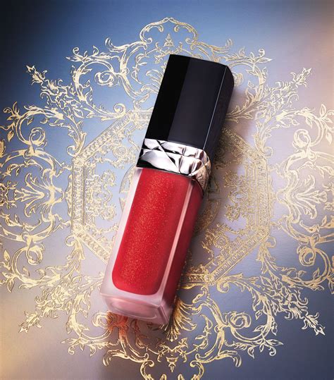 dior ambiguous swatch|Limited Edition Rouge Dior Forever Sequin Glittery Liquid Lipstick.